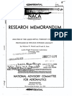 Research Memorandum: National Advisory Committee For Aeronautics