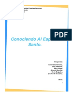 Conociendo Al Espíritu Santo