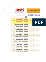 Nstse2014 STD 7