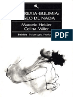 Anorexia-Bulimia. Deseo de Nada