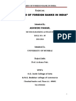 Scenario of Foreign Banks in India