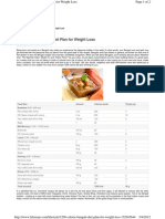 1200 Calorie Bengali Diet Plan