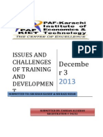 Project Training and Development