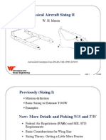 Classical Aircraft Sizing II