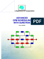 Advanced CPM Scheduling With SureTrak