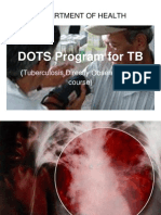 DOTS Program For TB: Department of Health