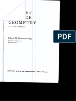 Fundamentals of College Geometry 2nd Ed. - E. M. Hemmerling