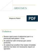 Acute Abdomen