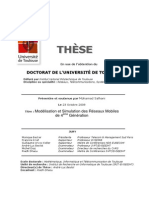 Thèse - Modélisation Et Simulation Des Réseaux Mobiles4G