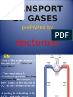 Transport of Gases: Prepared by