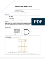 Universal Gates NAND