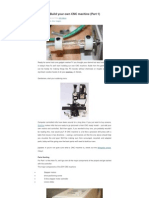 CNC - How To Build A - Router Part 1, 2 and 3 PDF