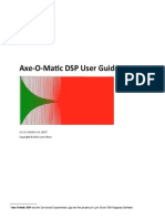 Axe - O - Ma (C DSP User Guide: v1.1.4, October 19, 2012