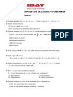 Ejercicios Propuestos de Logica y Funciones - Relaciones y Funciones - 2014-I