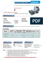 Features: Ac DC Switching Power Supply