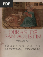 Libro - Agustín de Hipona - Obras Completas - Tomo V - de Trinitate