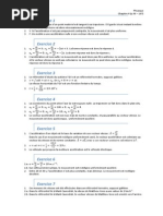 Exercices Chapitre 4