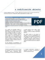 Codificación Abierta y Axial - Selectiva