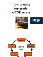 How To Write Top Grade GCSE Essays