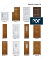 Panel Prestige PVC: Prestige A10 Prestige P11D Prestige A13D Prestige P20