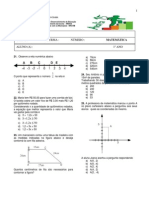 Matemtica 1ano Avalia 15 2012 PDF