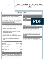 Tai County Silicones Co., Ltd. Deep-515: Description Applications