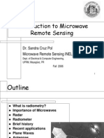 Introduction To Microwave Remote Sensing