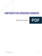 Comptabilite Des Operations Courantes