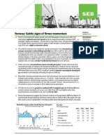 Economic Insights: Subtle Signs of Firmer Momentum in Norway