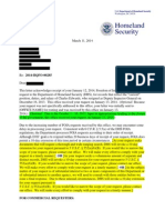 DHS Template FOIA Letter