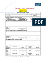 Wasit Gas Plant - Aramco Project Title: Incident/Accident Identification Detailed Description of Incident/Accident