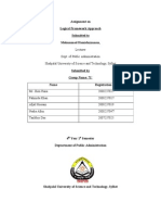 Logical Framework Analysis