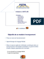 Matlab 1 - Généralités - Matrices - Polynomes