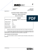 STW 43-3-6 - Model Course - Master and Chief Mate (Secretariat)