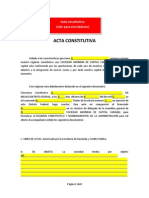 Acta Constitutiva (Simuladores)