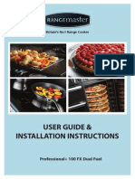 User Guide & Installation Instructions: Professional+ 100 FX Dual Fuel