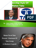 Leadership Style of Ratan Tata