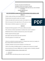 Ec010403 Signals and Systems Questionbank PDF