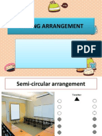 TSL 3109 Seating Arrangement in Classroom