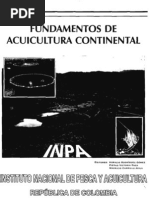 Fundamentos de Acuicultura Continental