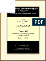 Hunt & Poole (Ed) Political History of England 07 Montague F C (1603 To 1660)