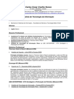 CV Carlos Cesar - Analista de TI PDF