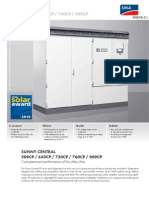 Data Sheet Sunny Central Inverters CP-Series