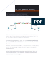 Configuración de RIPv2, Ospf, Eigrp