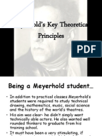 Meyerhold's Key Theoretical Principles