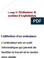 Cours Architecture de L'ordinateur Et Système D'exploitation