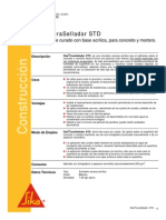 Membrana Curado para Concreto Base Acrilica Sika Curasellador STD