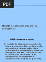 Modelo de Atención Integral de Salud (MAIS)