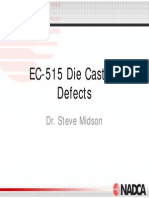 Nadca - Overview of Defets in Die Casting