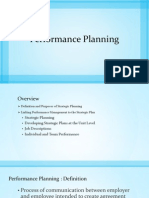 Performance Planning Presentation